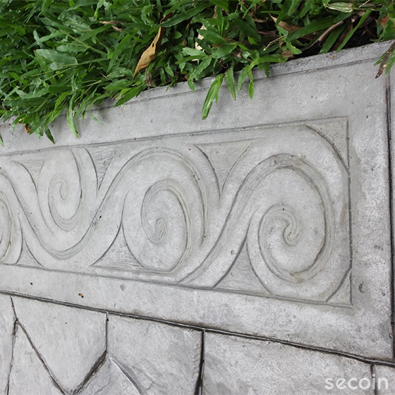 Hoa văn viền Chuỗi xoắn